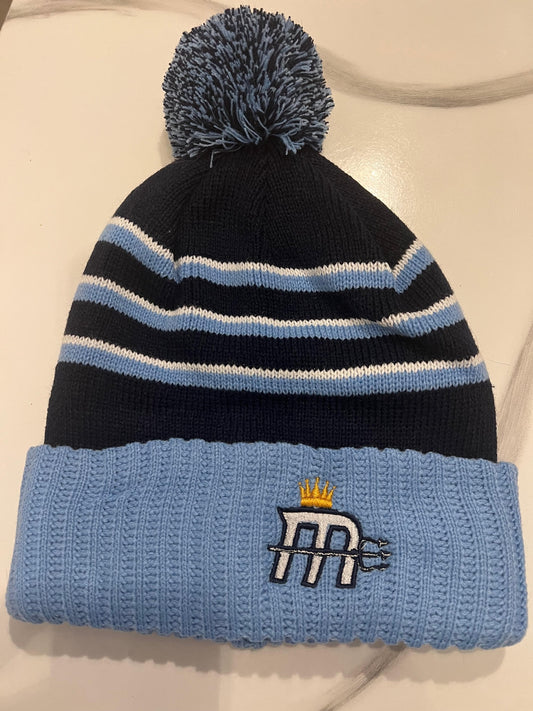 Mariners Striped Cuff-Beanie- Carolina