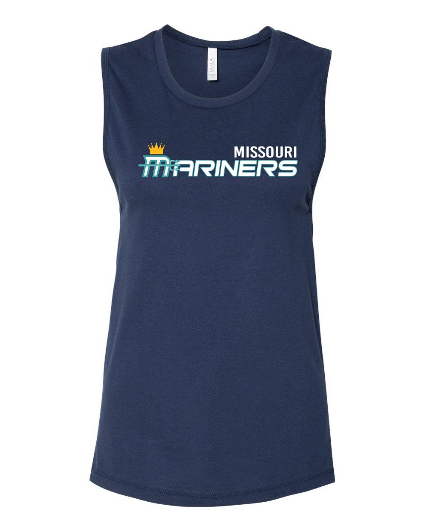Women's "Mariners Classic" Muscle Tank