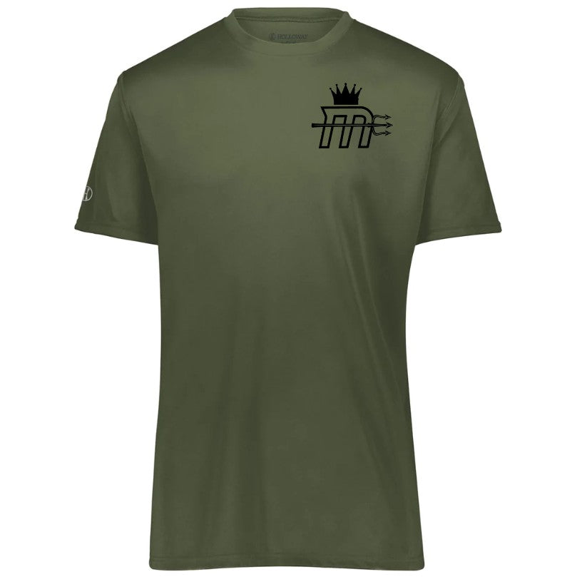 Adult "Mariners M Small Logo" Dry-Fit Tee