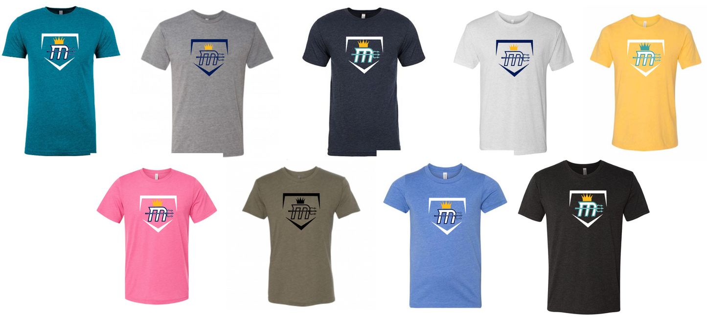 Adult "Safe @ Home" Triblend Soft Tee