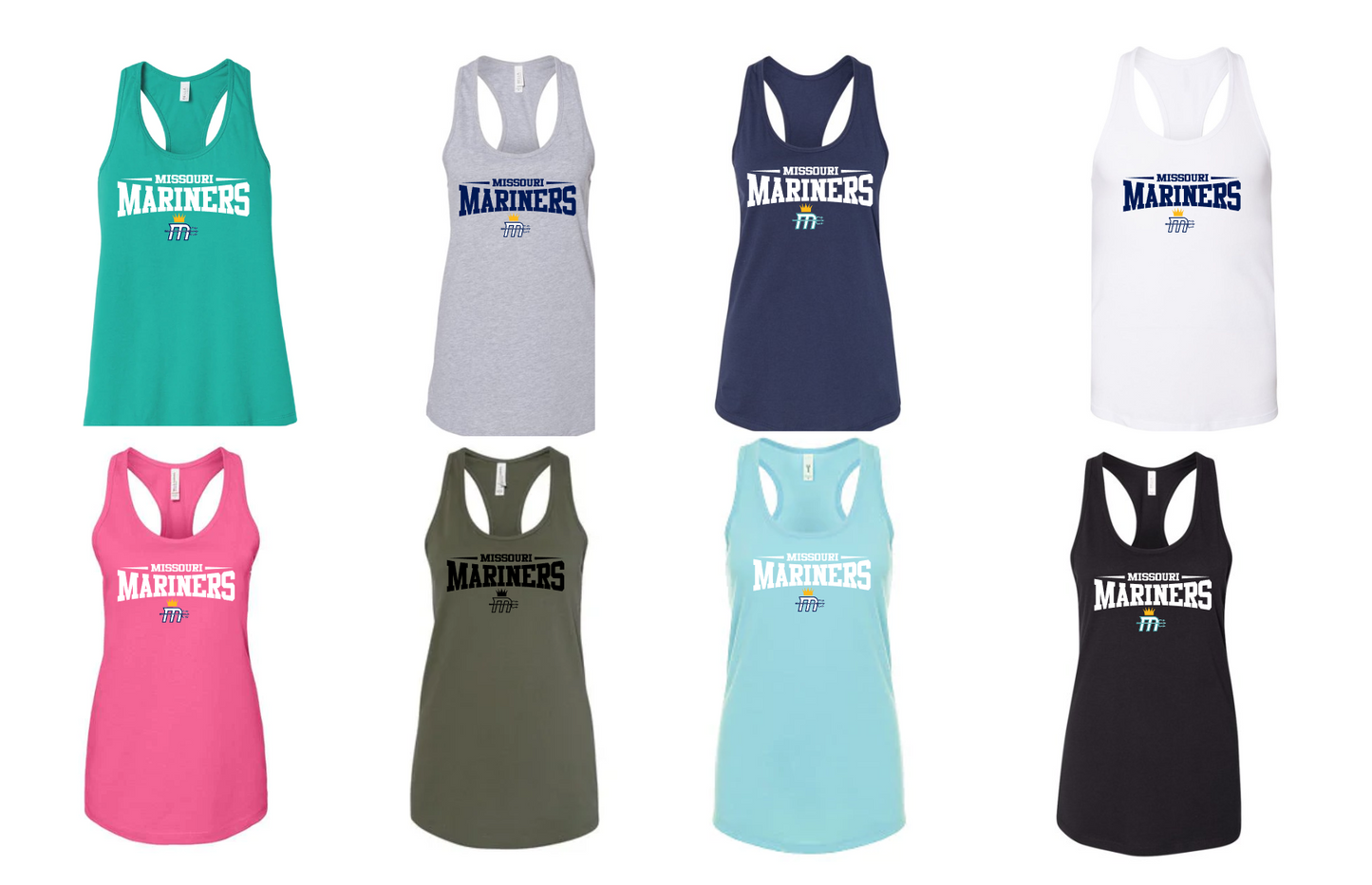 Women's "MO Mariners" Racer-Back Tank