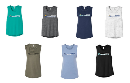 Women's "Mariners Classic" Muscle Tank