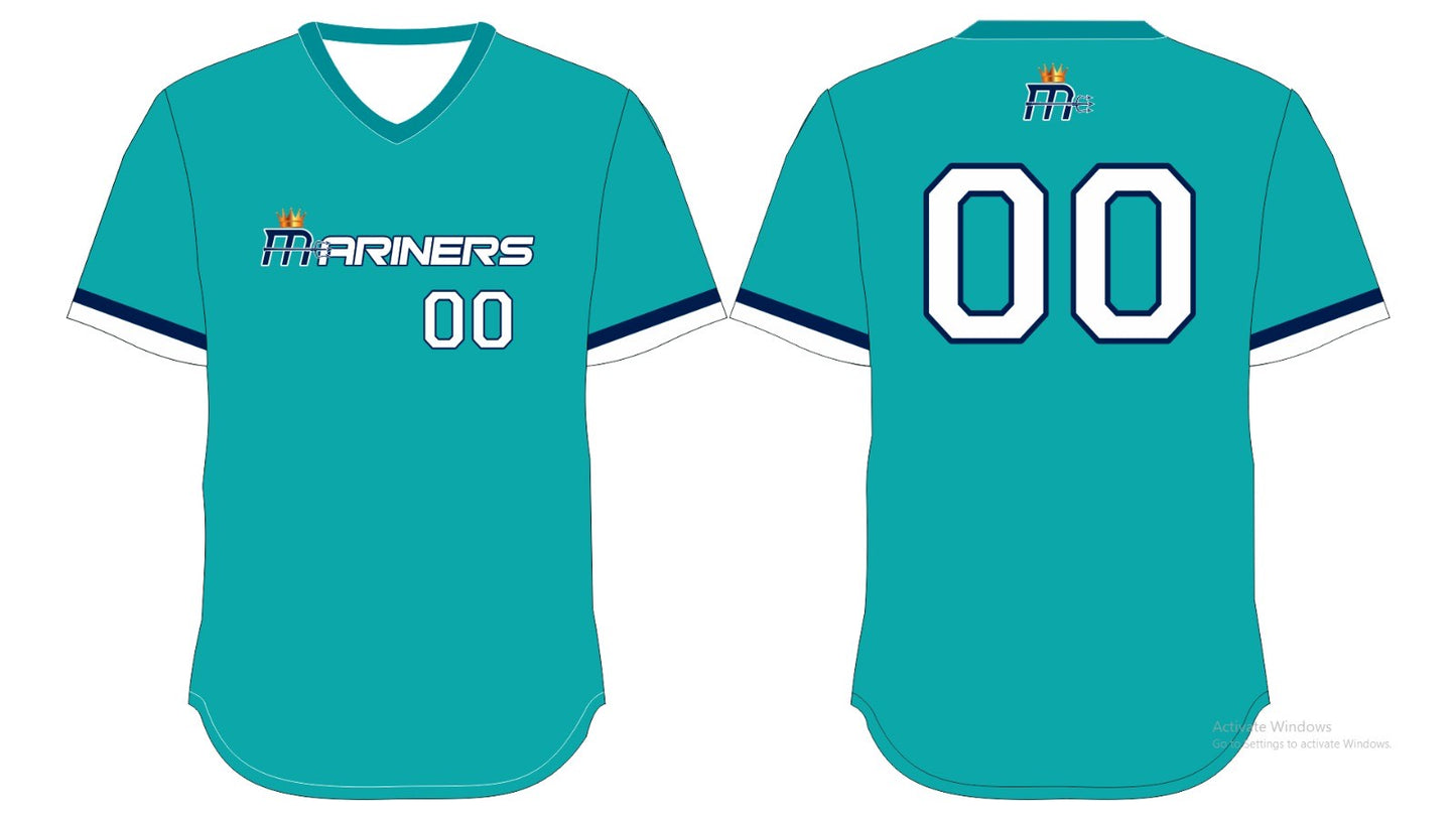 Youth Mariners Teal Jersey