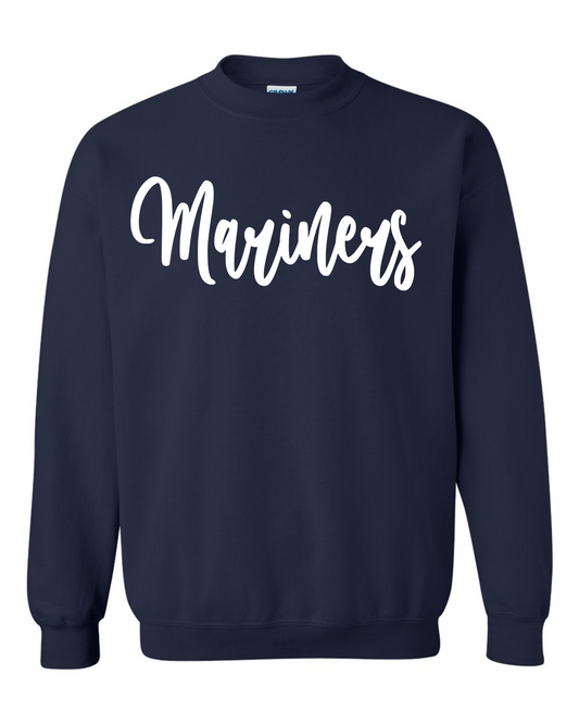 Adult "Mariners Puff" Crew Sweatshirt