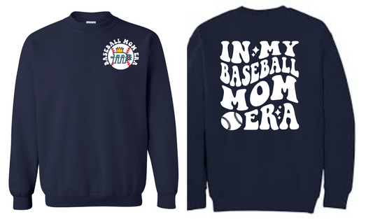 Adult "Baseball Mom Era" Crew Sweatshirt