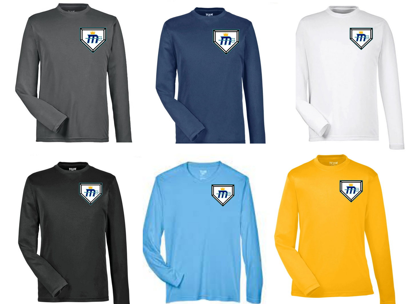 Adult "Home of the Brave" Dry-Fit LS Tee