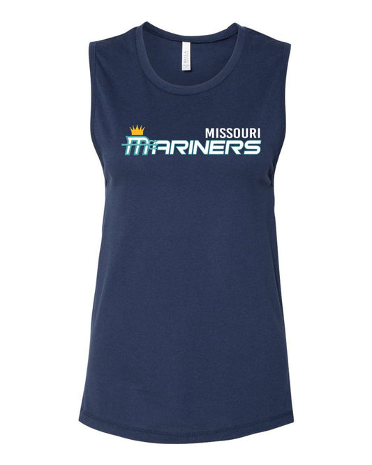 Women's "Mariners Classic" Muscle Tank