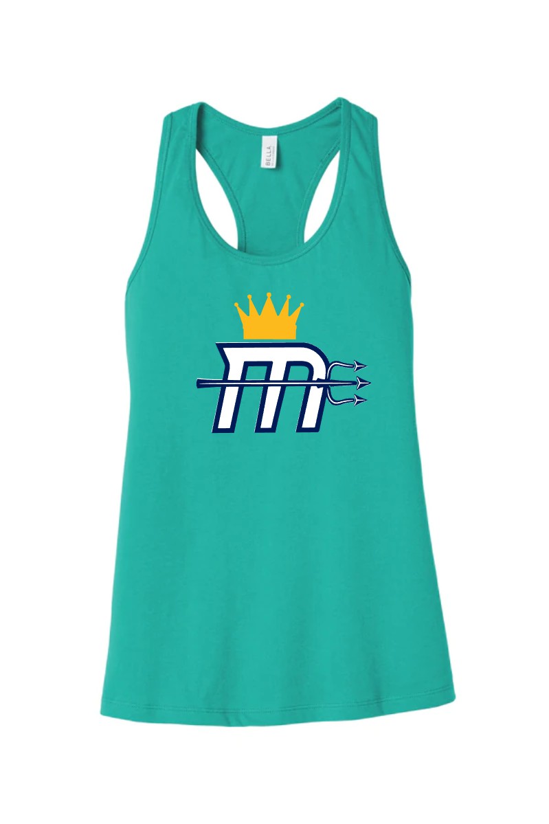 Women's "Mariners M" Racer-Back Tank