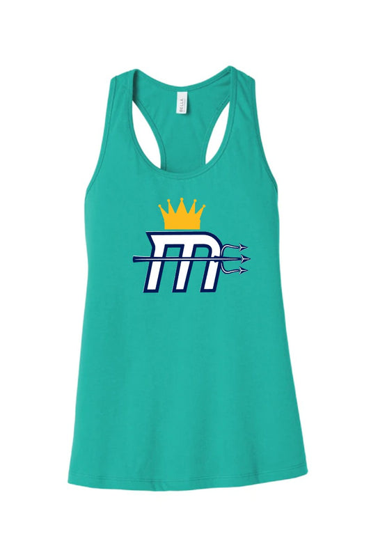 Women's "Mariners M" Racer-Back Tank