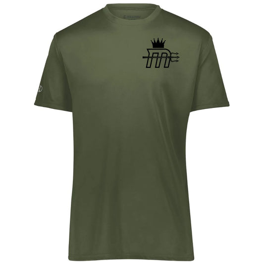 Adult "Mariners M Small Logo" Dry-Fit Tee