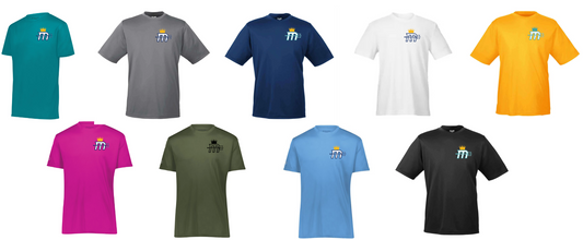 Adult "Mariners M Small Logo" Dri-Fit Tee
