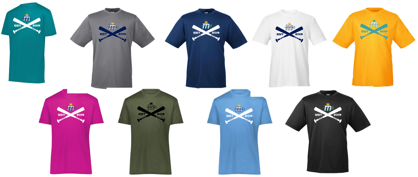 Adult "Mariners Bats" Triblend Soft Tee