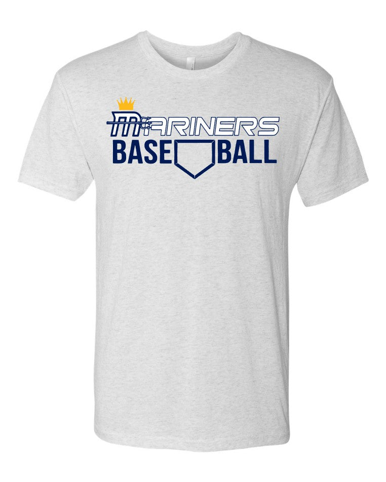 Adult "Mariners Baseball" Triblend Soft Tee