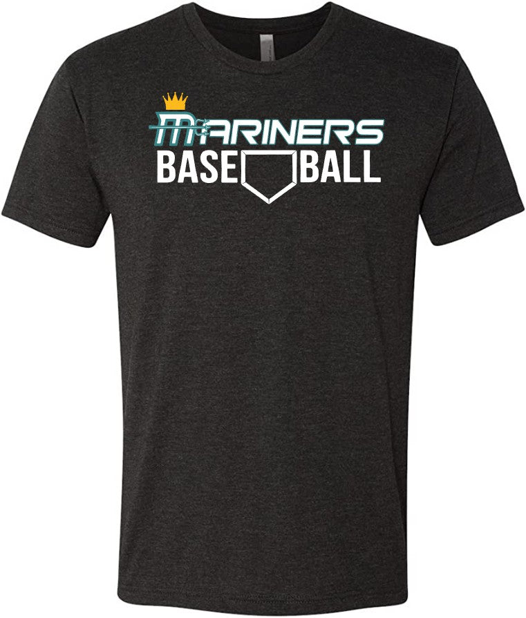 Adult "Mariners Baseball" Triblend Soft Tee