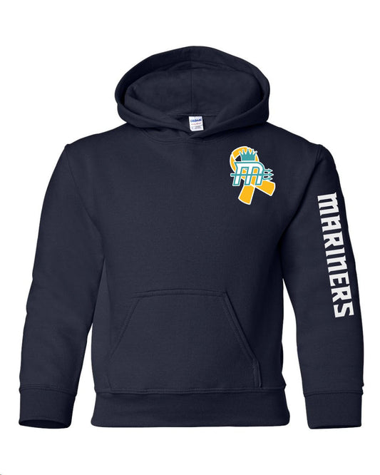 Adult "Strikeout Cancer (Gold ribbon)" Hoody