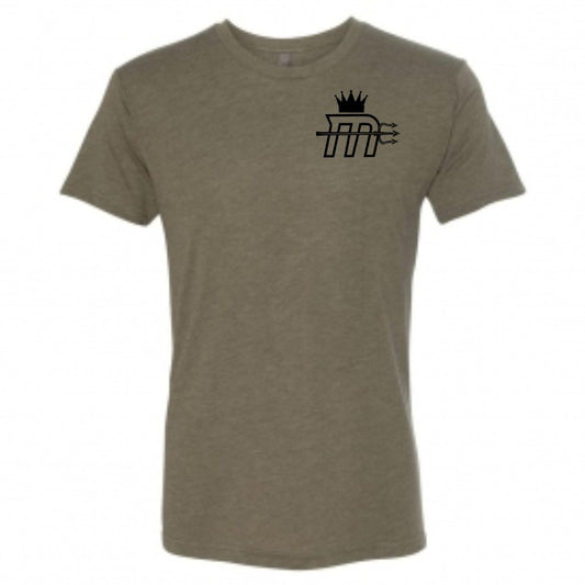 Adult "Mariners M Small Logo" Triblend Soft Tee